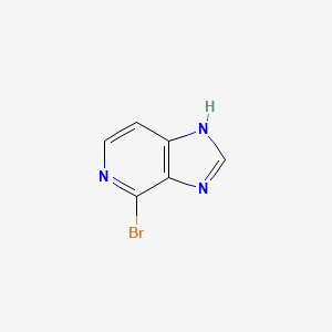 4-Bromo-1H-imidazo[4,5-c]pyridine chemical structure (CAS 1086398-12-0)