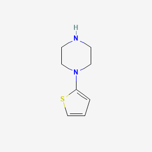 1-(Thiophen-2-yl)piperazine chemical structure (CAS 108768-19-0)