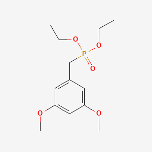 Diethyl 3,5-dimethoxybenzylphosphonate chemical structure (CAS 108957-75-1)