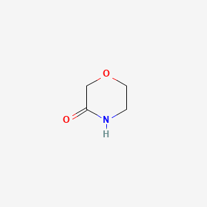 Morpholin-3-one chemical structure (CAS 109-11-5)