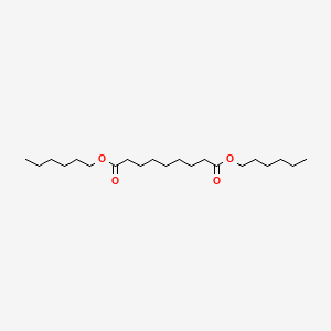 Dihexyl nonanedioate chemical structure (CAS 109-31-9)