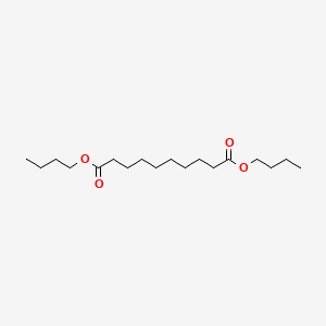 Dibutyl decanedioate chemical structure (CAS 109-43-3)