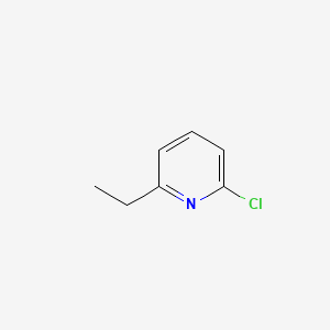 2-Chloro-6-ethylpyridine chemical structure (CAS 109201-46-9)