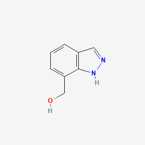 7-(Hydroxymethyl)indazole chemical structure (CAS 1092961-09-5)