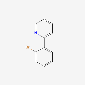 2-(2-Bromophenyl)pyridine chemical structure (CAS 109306-86-7)