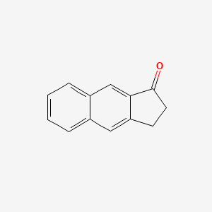 2,3-Dihydro-1H-cyclopenta[b]naphthalen-1-one chemical structure (CAS 109341-49-3)