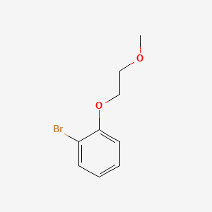 1-Bromo-2-(2-methoxyethoxy)benzene chemical structure (CAS 109417-60-9)