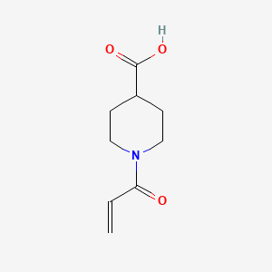 1-Acryloylpiperidine-4-carboxylic acid chemical structure (CAS 109486-01-3)