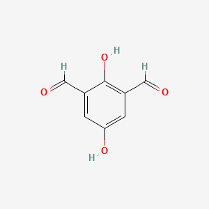 2,5-Dihydroxyisophthalaldehyde chemical structure (CAS 109486-06-8)