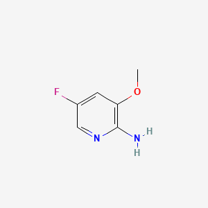 5-Fluoro-3-methoxypyridin-2-amine chemical structure (CAS 1097264-90-8)