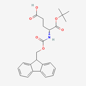 Fmoc-D-Glu-OtBu chemical structure (CAS 109745-15-5)
