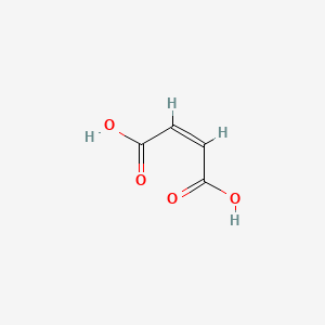 Maleic acid chemical structure (CAS 110-16-7)