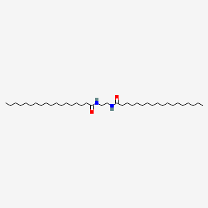 N,N'-(Ethane-1,2-diyl)distearamide chemical structure (CAS 110-30-5)