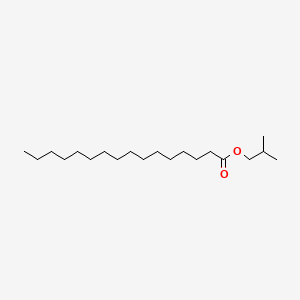 Isobutyl palmitate chemical structure (CAS 110-34-9)
