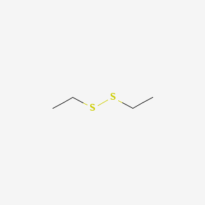 Ethyldisulfide chemical structure (CAS 110-81-6)
