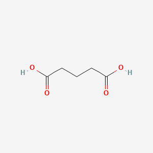 Glutaric acid chemical structure (CAS 110-94-1)