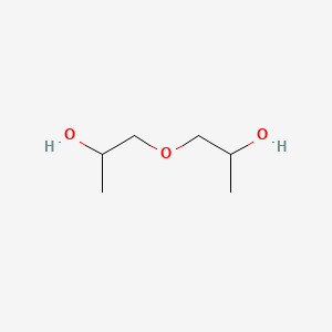 1,1'-Oxybis(propan-2-ol)(mixture of isomers) chemical structure (CAS 110-98-5)