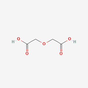 2,2'-Oxydiacetic acid chemical structure (CAS 110-99-6)