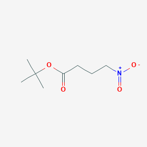 tert-Butyl 4-nitrobutanoate chemical structure (CAS 110106-95-1)