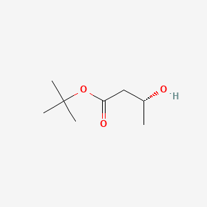 tert-Butyl (R)-3-hydroxybutanoate chemical structure (CAS 110171-06-7)