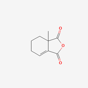 Tetrahydromethyl-1,3-isobenzofurandione chemical structure (CAS 11070-44-3)