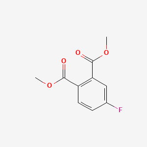 Dimethyl 4-fluorophthalate chemical structure (CAS 110706-50-8)