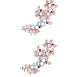 beta-Escin chemical structure (CAS 11072-93-8)