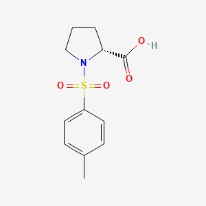Tosyl-D-proline chemical structure (CAS 110771-95-4)