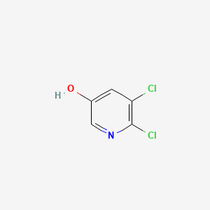 5,6-Dichloropyridin-3-ol chemical structure (CAS 110860-92-9)