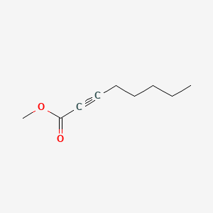 Methyl oct-2-ynoate chemical structure (CAS 111-12-6)
