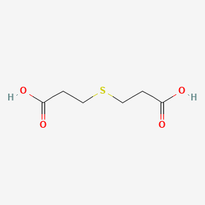 3,3-Thiodipropionic acid chemical structure (CAS 111-17-1)