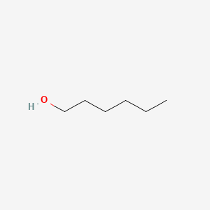 1-Hexanol chemical structure (CAS 111-27-3)