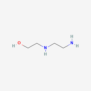 N-(2-Hydroxyethyl)ethylenediamine chemical structure (CAS 111-41-1)