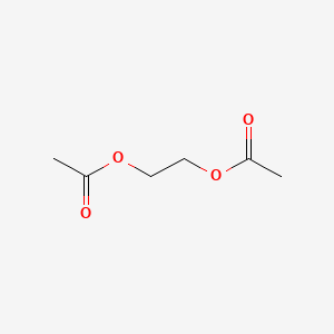 Ethylene Glycol Diacetate chemical structure (CAS 111-55-7)