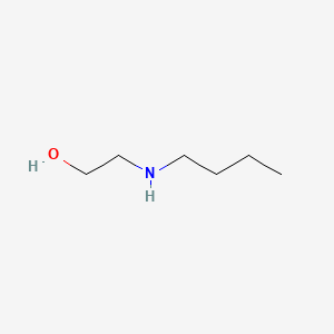 2-(Butylamino)ethanol chemical structure (CAS 111-75-1)