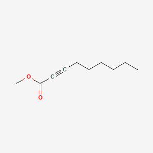 Methyl non-2-ynoate chemical structure (CAS 111-80-8)