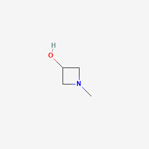3-Hydroxy-1-methylazetidine chemical structure (CAS 111043-48-2)