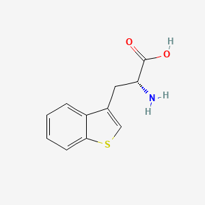 3-(3-Benzothienyl)-D-alanine chemical structure (CAS 111139-55-0)