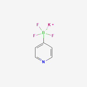 Potassium 4-Pyridyltrifluoroborate chemical structure (CAS 1111732-87-6)