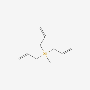 Triallyl(methyl)silane chemical structure (CAS 1112-91-0)