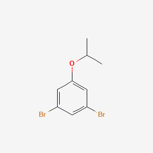1,3-Dibromo-5-isopropoxybenzene chemical structure (CAS 1112210-82-8)