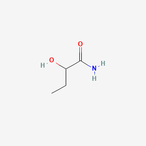 2-Hydroxybutanamide chemical structure (CAS 1113-58-2)