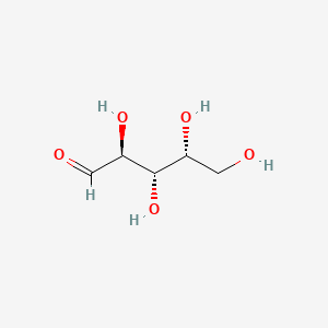(2S,3S,4R)-2,3,4,5-Tetrahydroxypentanal chemical structure (CAS 1114-34-7)