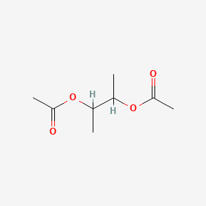 Butane-2,3-diyl diacetate chemical structure (CAS 1114-92-7)