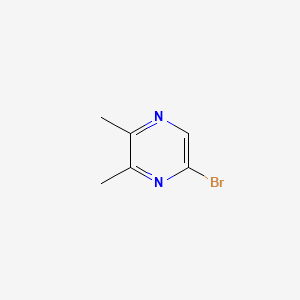 5-Bromo-2,3-dimethylpyrazine chemical structure (CAS 111454-68-3)
