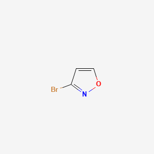 3-Bromoisoxazole chemical structure (CAS 111454-71-8)