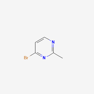 4-Bromo-2-methylpyrimidine chemical structure (CAS 1114560-76-7)