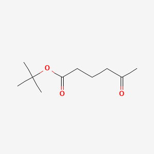 tert-Butyl 5-oxohexanoate chemical structure (CAS 111490-79-0)