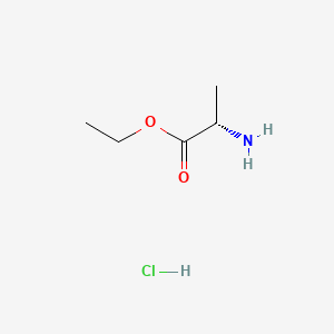 H-Ala-OEt.HCl chemical structure (CAS 1115-59-9)