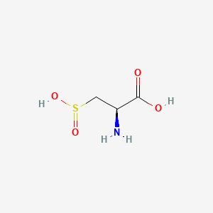 (2R)-2-Amino-3-sulfinopropanoic acid chemical structure (CAS 1115-65-7)